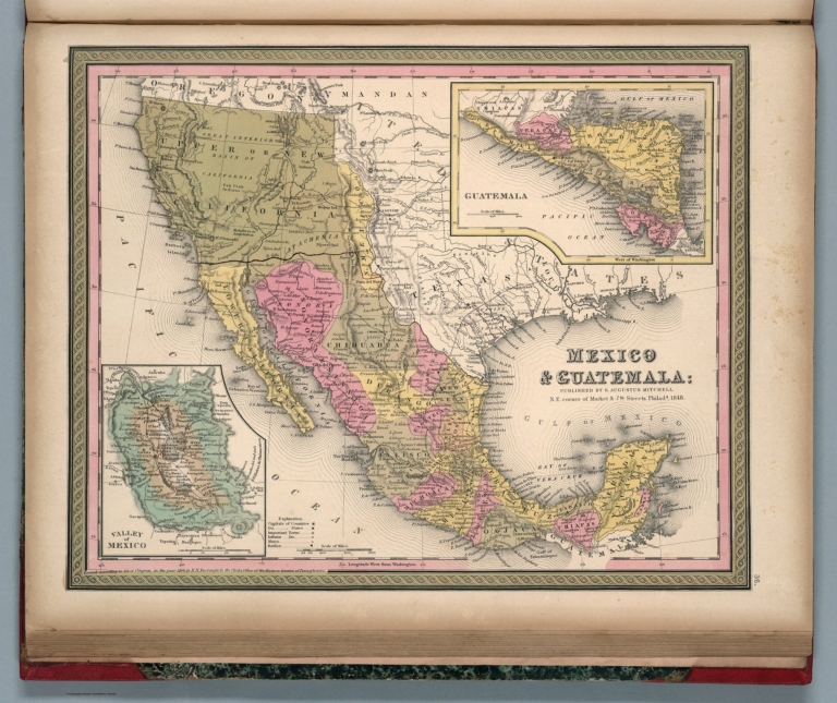 Mexico & Geuatemala, 1848