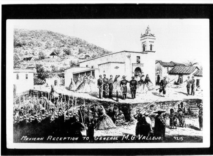Mexican Reception to General M.G. Vallejo, 1850?